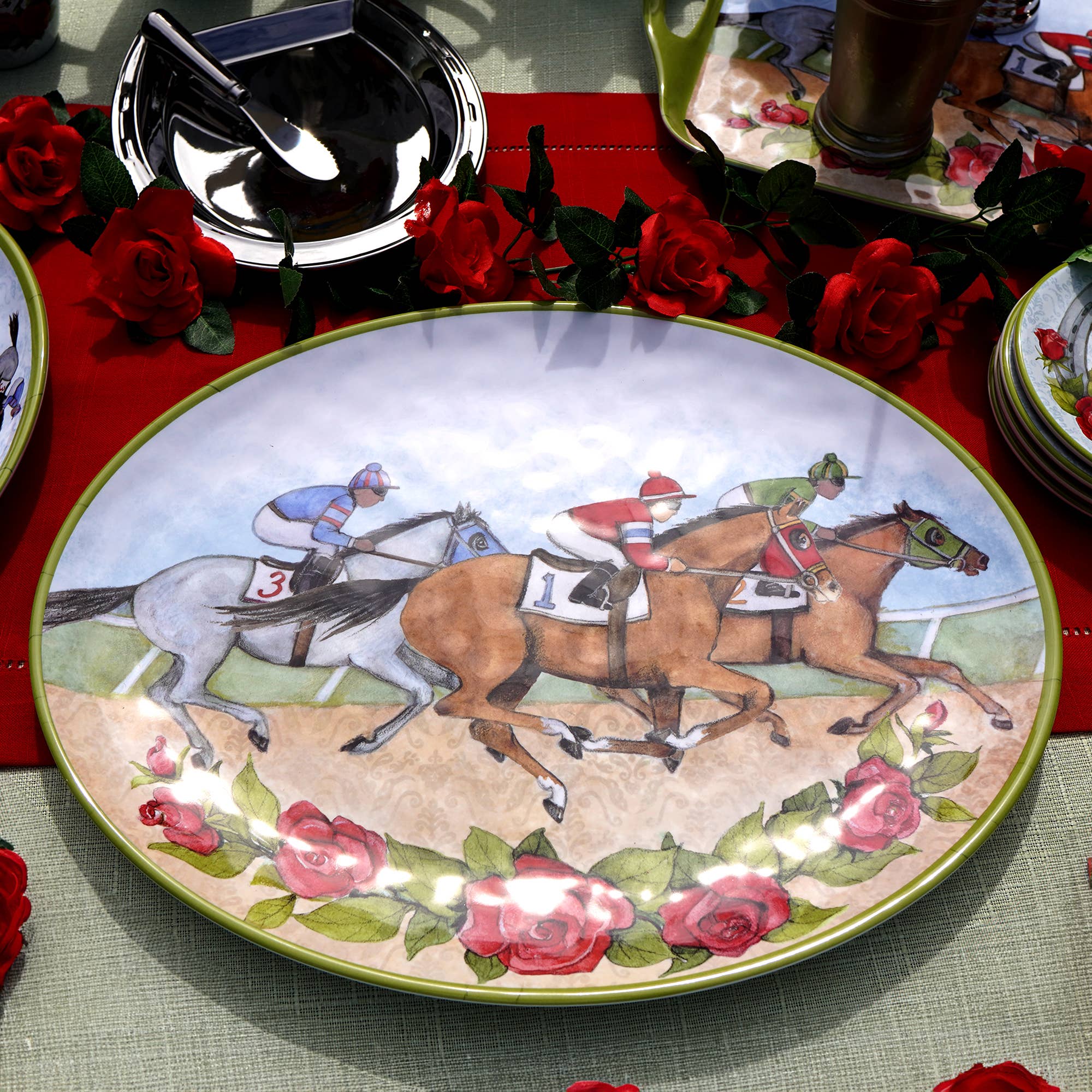 Day at the Races Melamine