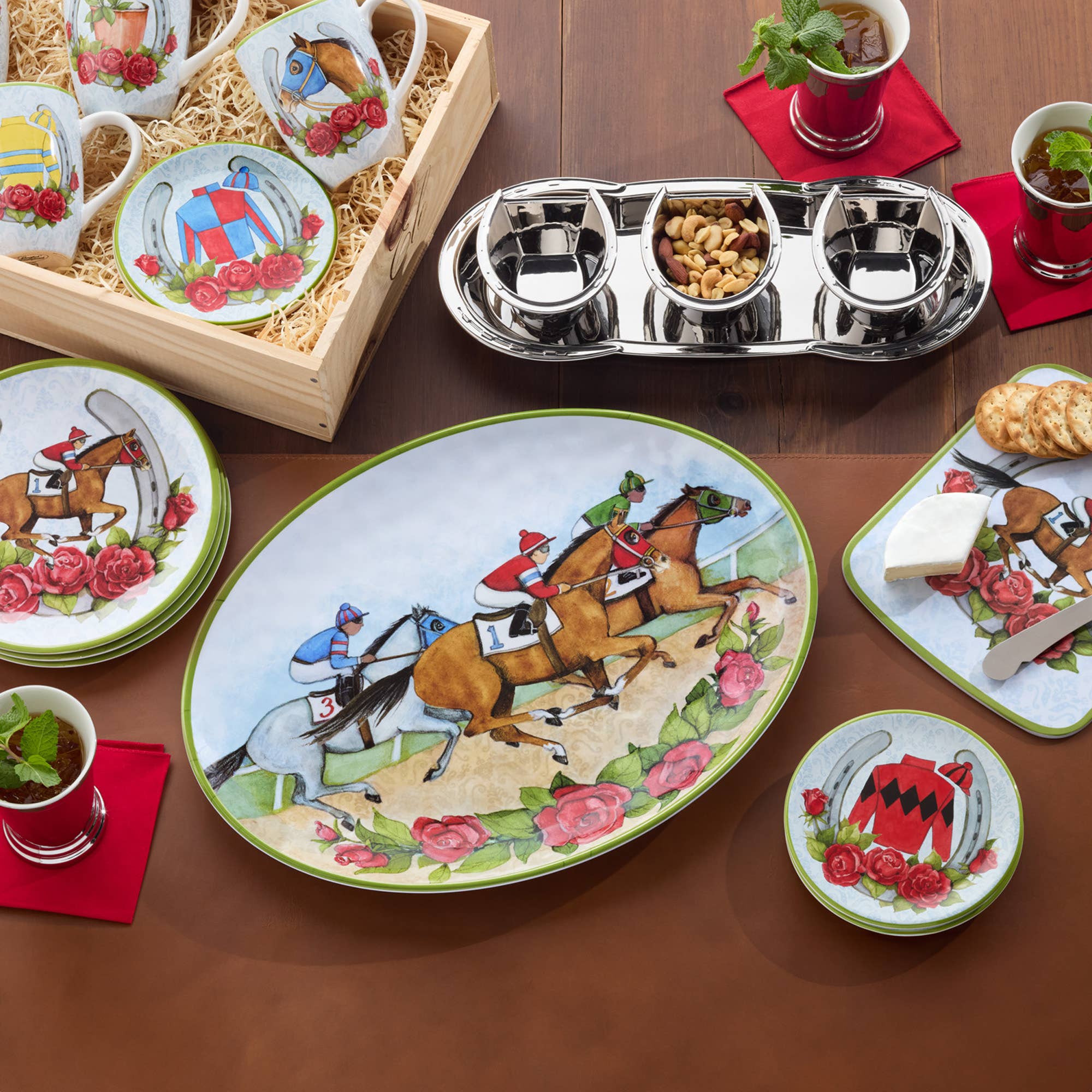Day at the Races Melamine