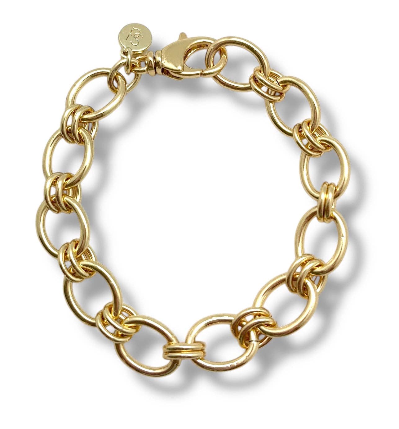 Interlocking Gold Bracelet